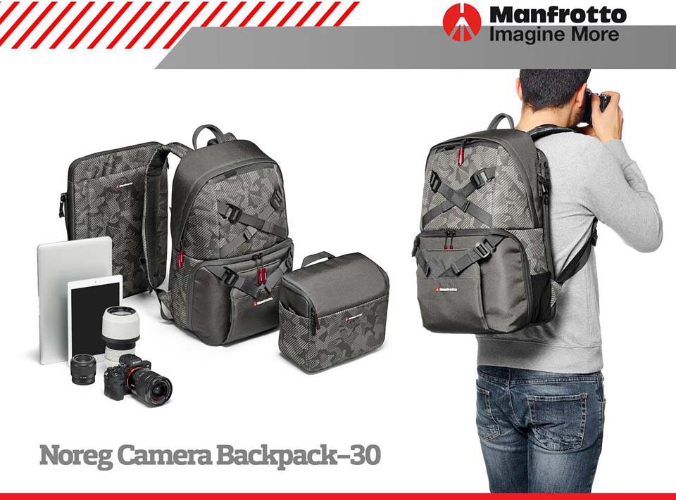 Manfrotto ကေန အသစ္ထုတ္လုပ္လိုက္တဲ့ Noreg Camera Backpack-30